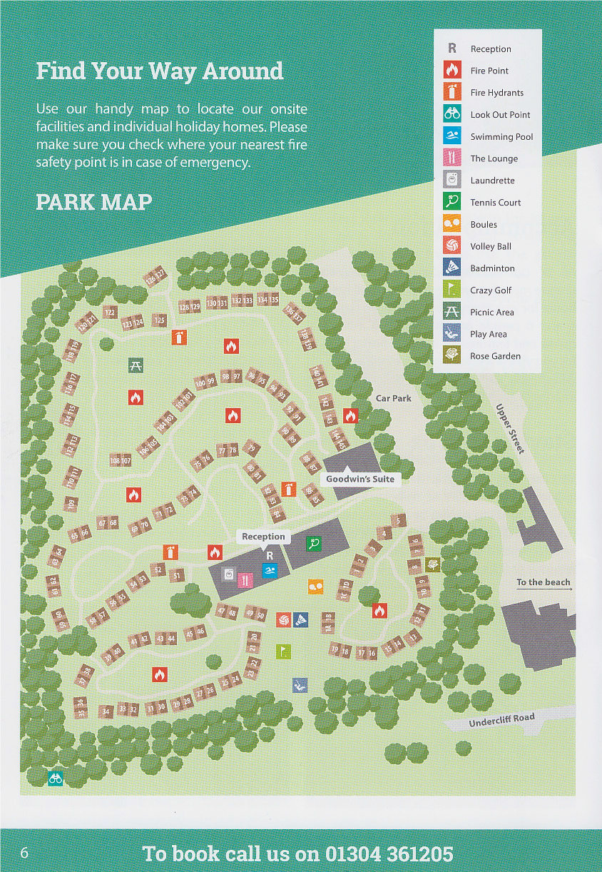 Map of the park